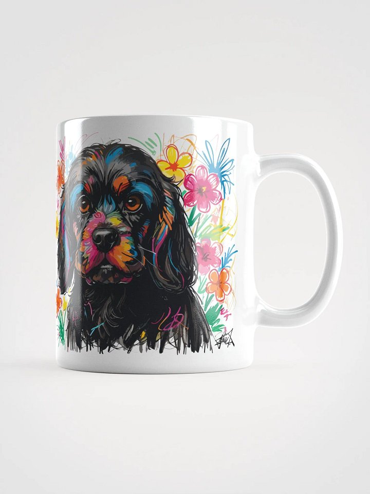 Scribbles Cocker Spaniel 8 , Mug product image (2)