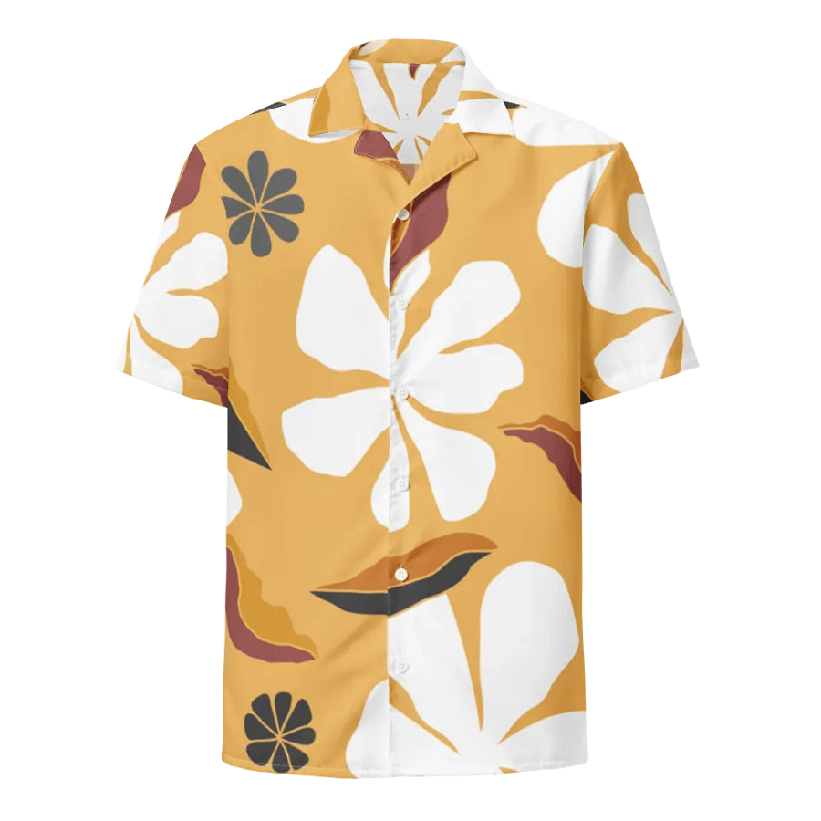 Tropical Breeze Floral Hawaiian Shirt product image (9)