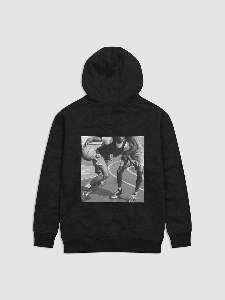 "Streetball" Basketball Graphic Cotton Heritage Unisex Premium Hoodie - 04235 product image (2)