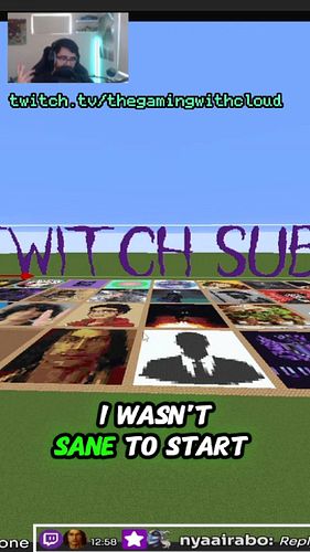 check out my twitch in my bio! sub on insta or twitch to get your profile pic here or start a daily comment chain! Also follo...