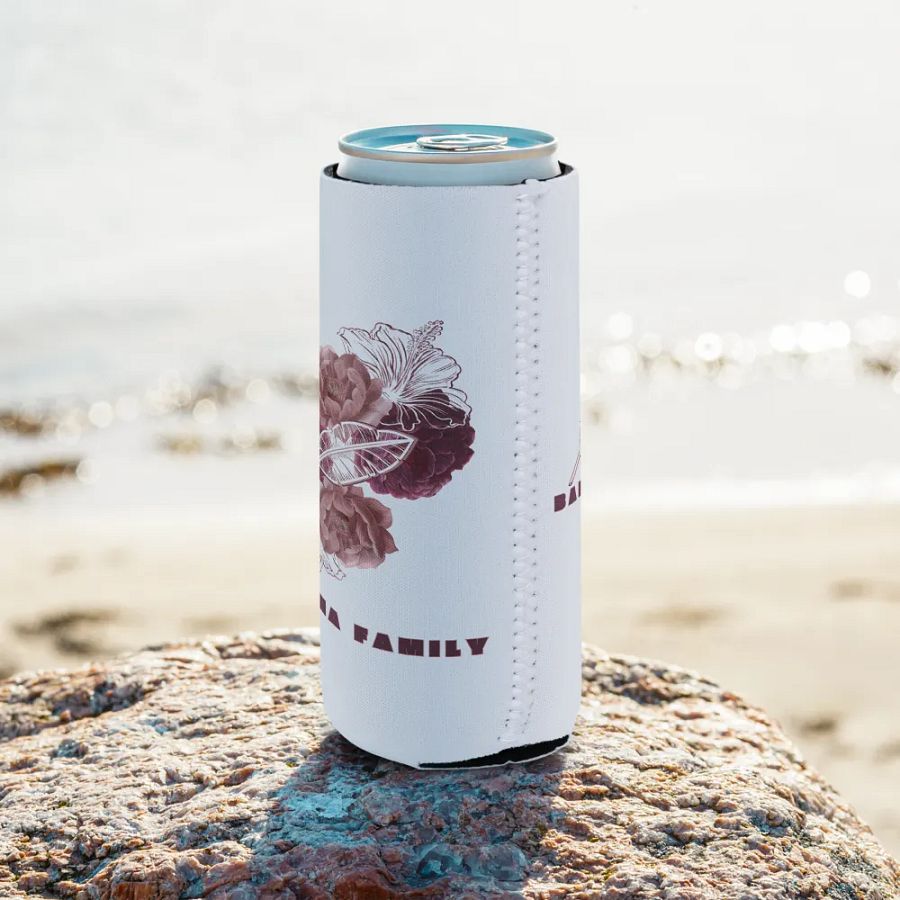Floral Banana Family Tall Can Koozie product image (9)