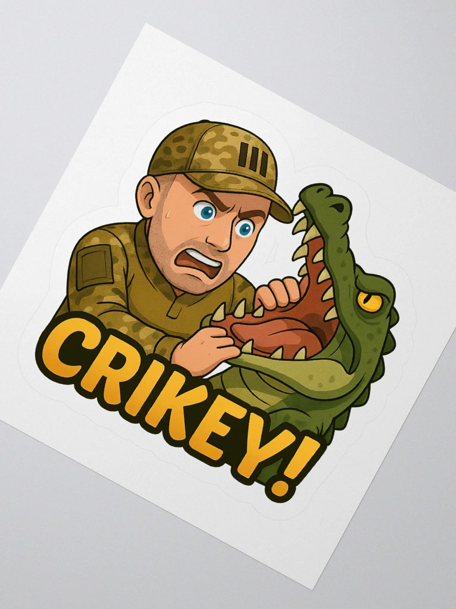 crikey sticker product image (2)