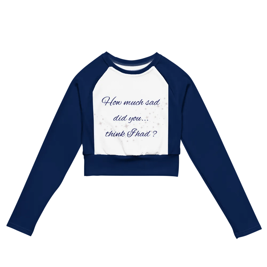 So Long LA: Lyric Cropped Tee product image (5)