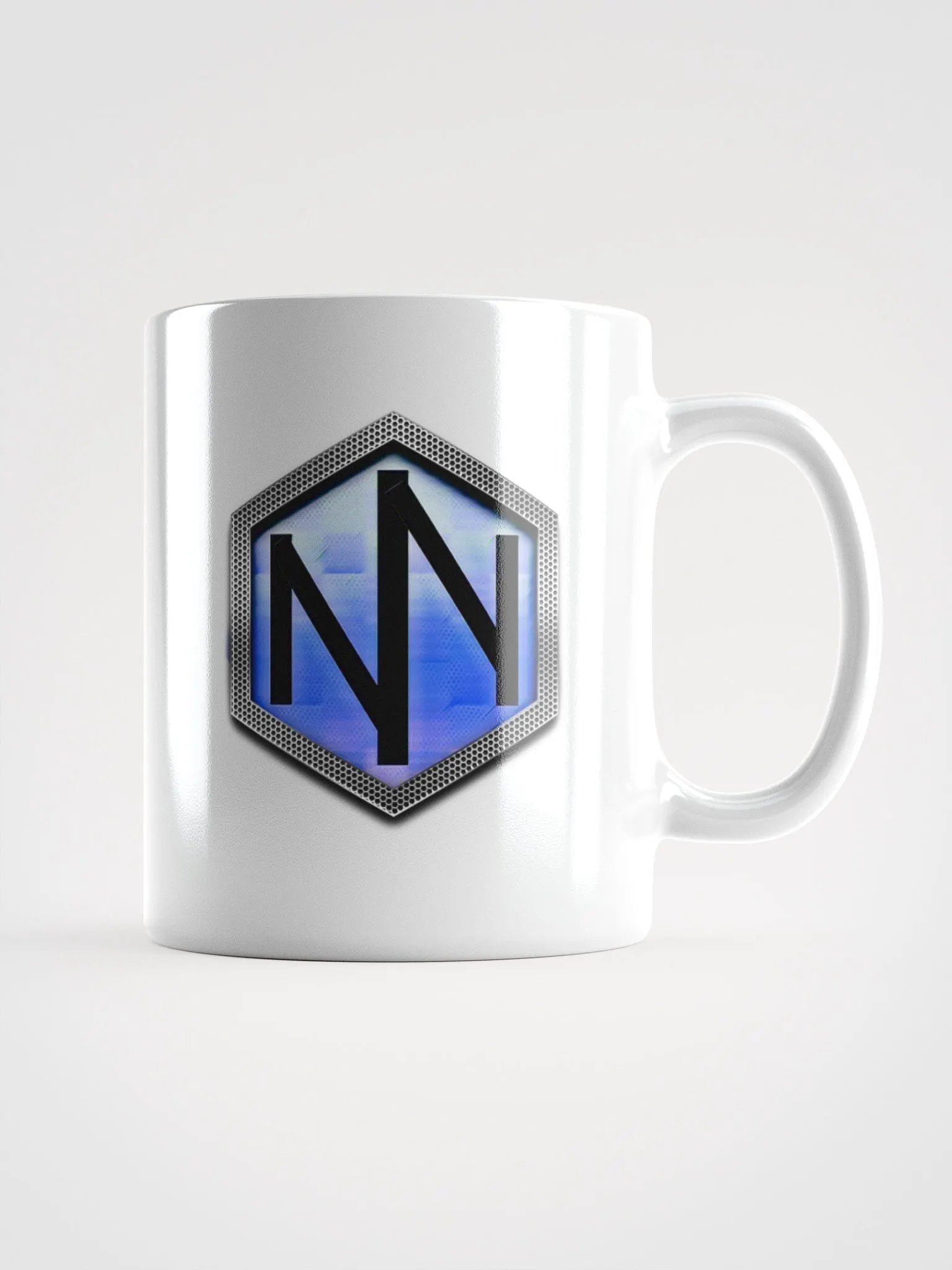 Neo Nobody (Blue) - Coffee Mug (White) product image (1)