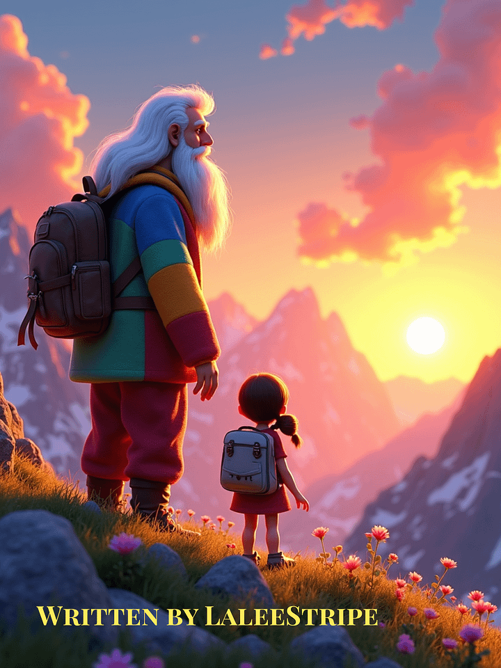 🧒⛰️ Olivia and the Mountain Giant – Illustrated Storybook with JessyJesty product image (2)