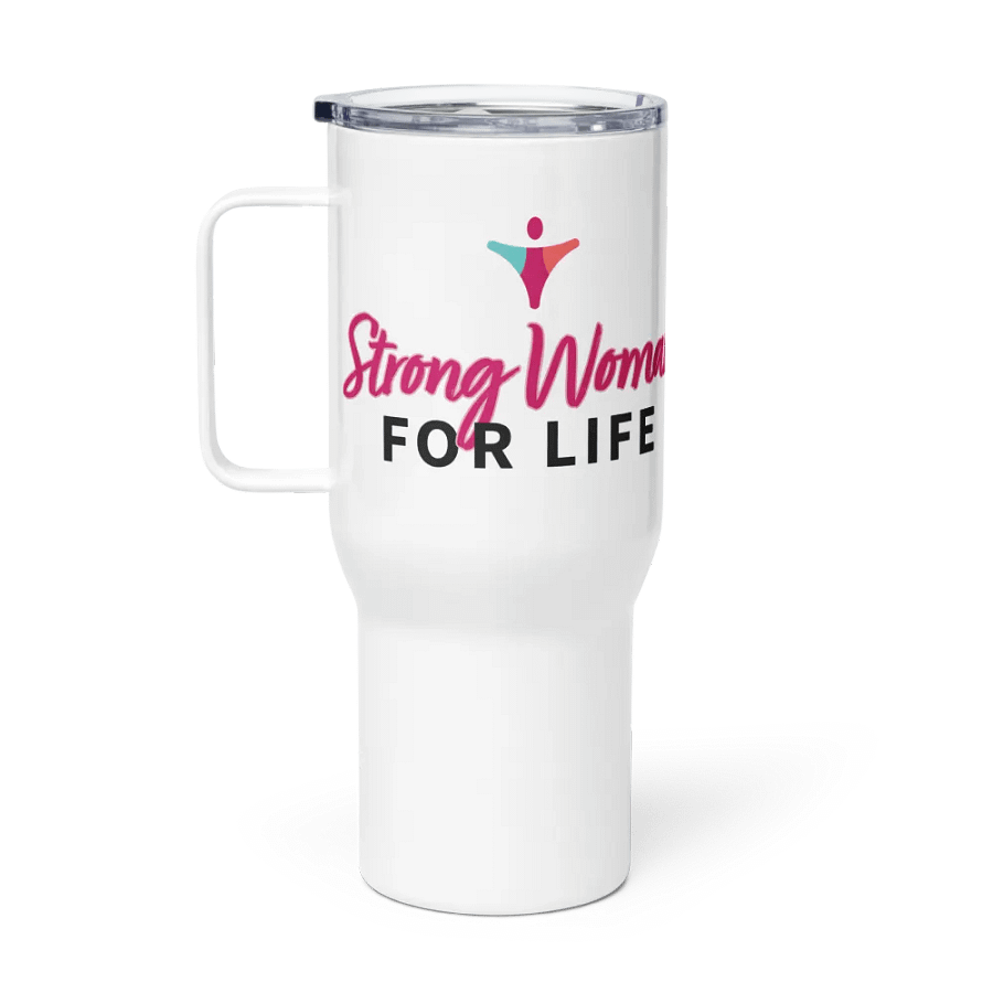 STRONG WOMAN LIFT IRON | Travel Mug product image (1)