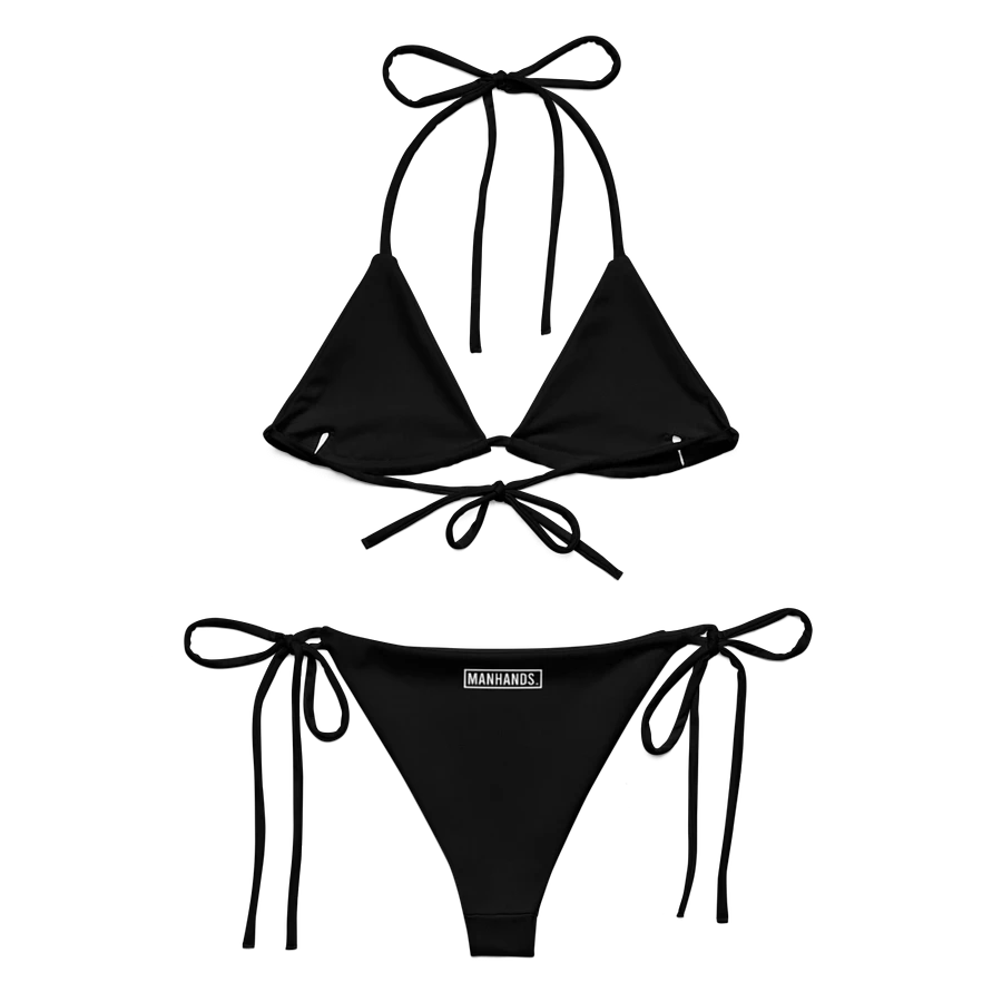 Two-Piece String Bikini by MANHANDS. (Black) product image (8)