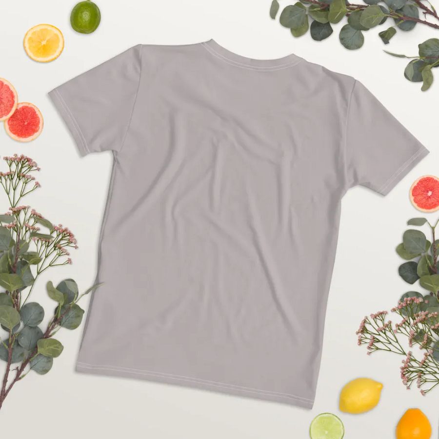 Plain Gray True Summer Women's Crewneck Polyester Heavyweight Premium T-Shirt by Treasure Pie product image (12)