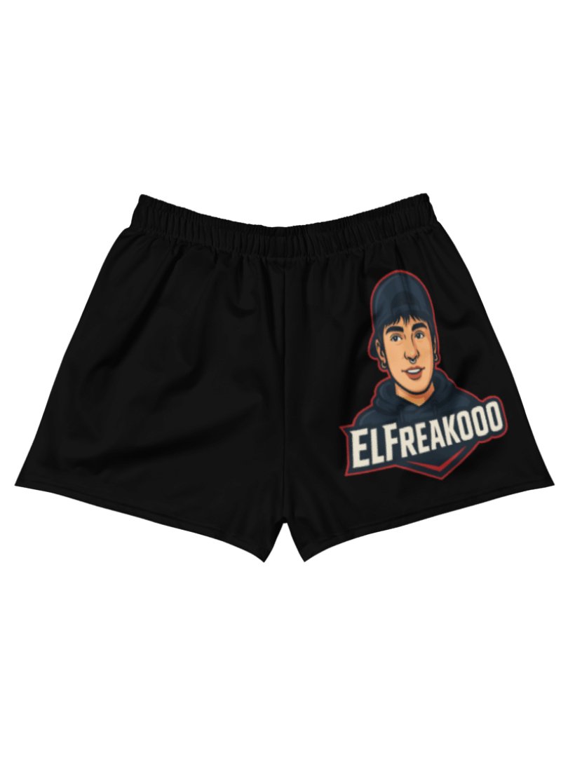 ElFreakooo Black Athletic Shorts product image (3)