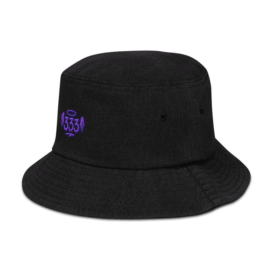 Halo Wings 333 Denim Bucket Hat product image (4)