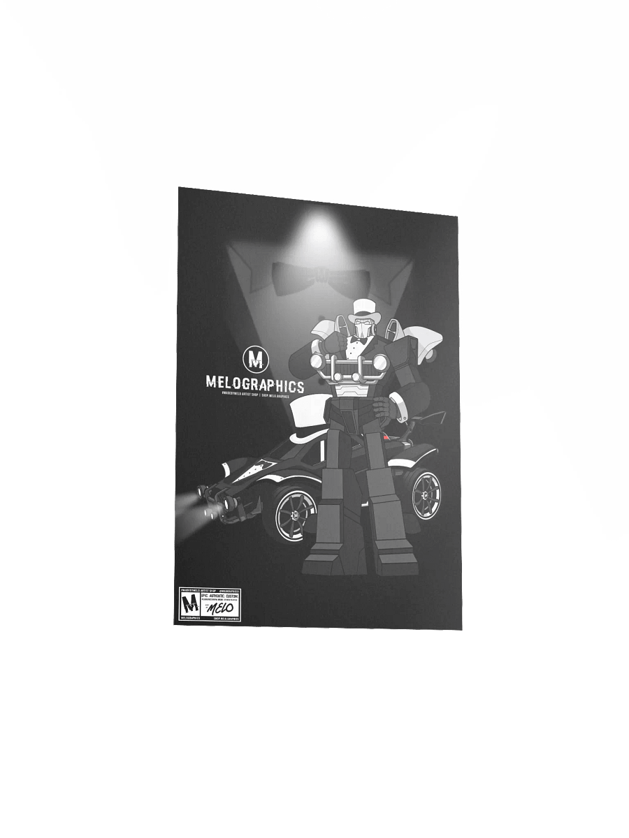 Fancy Carball Bot - Matte Poster | #MadeByMELO product image (4)