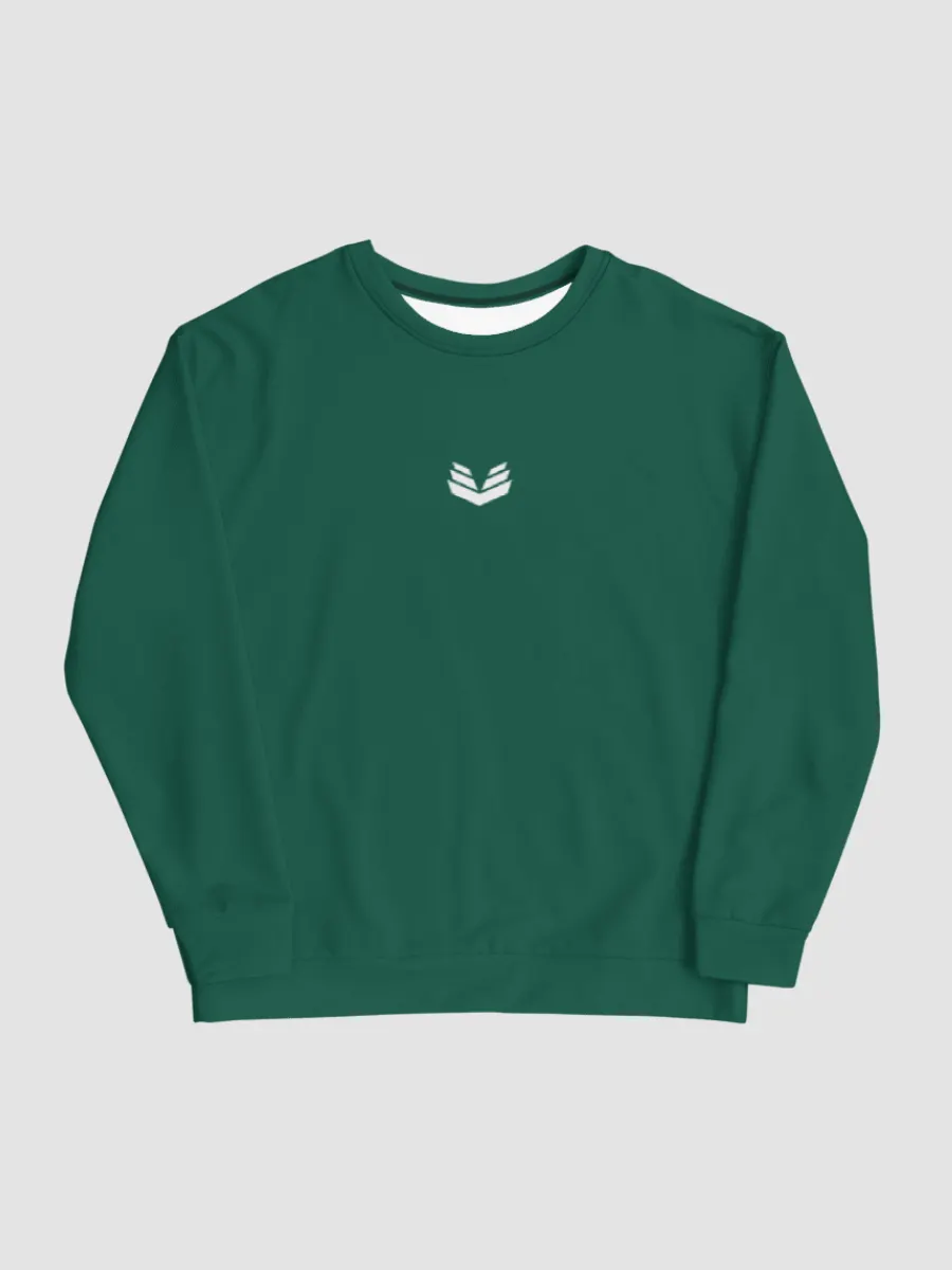 Forest green crewneck sweatshirt deals
