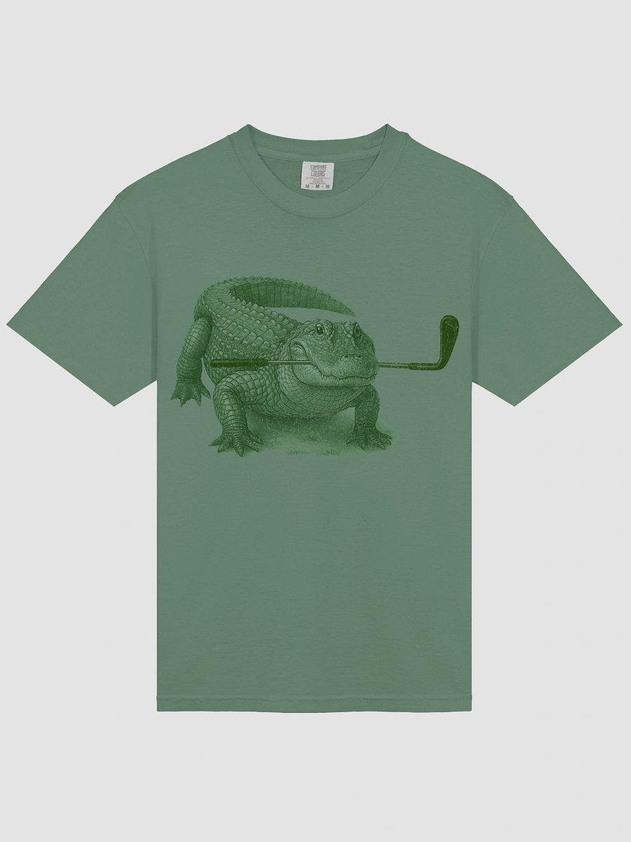 Golfing Gator Cotton Tee product image (24)