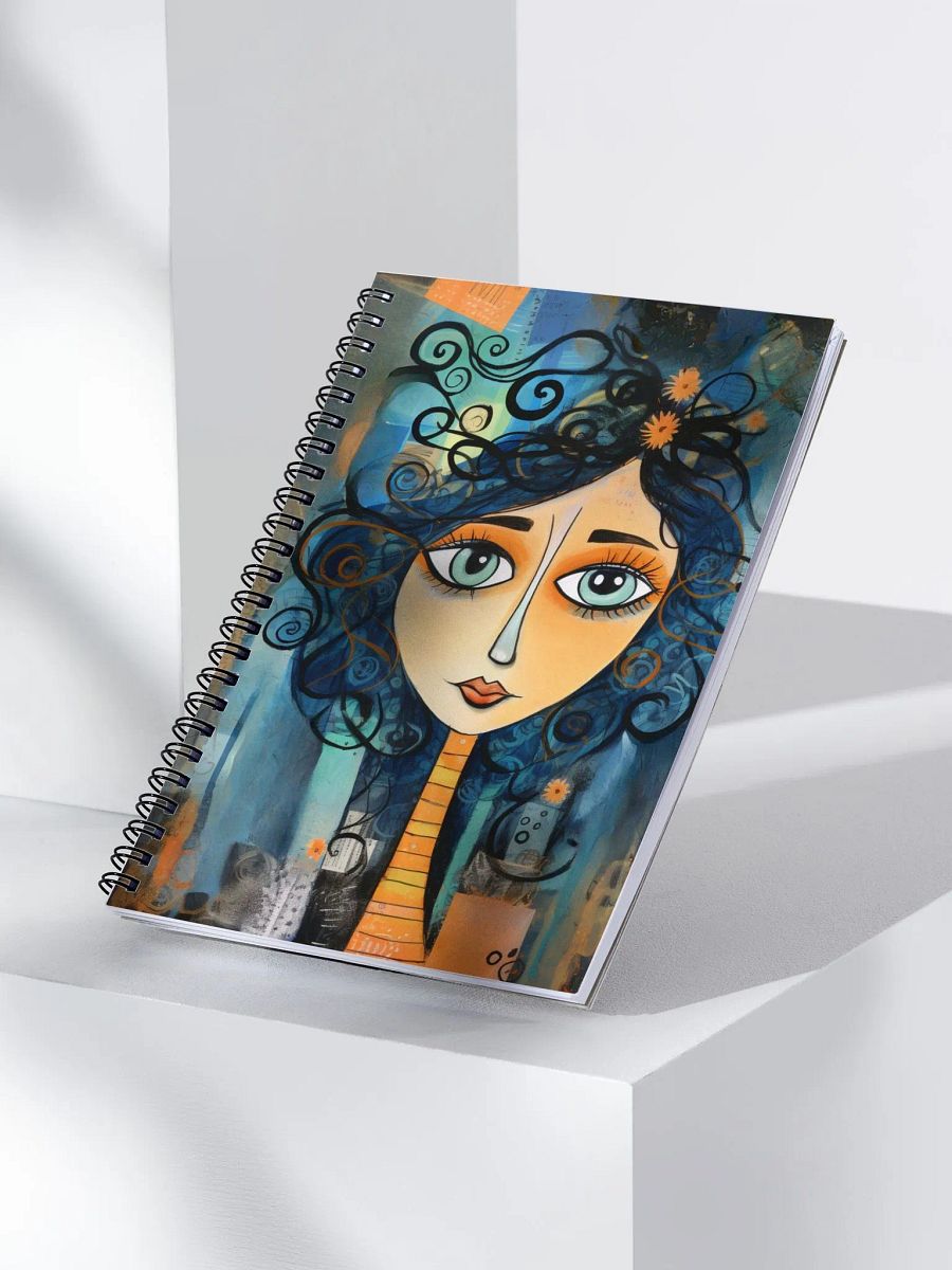 Azure Dreams Spiral Notebook product image (3)