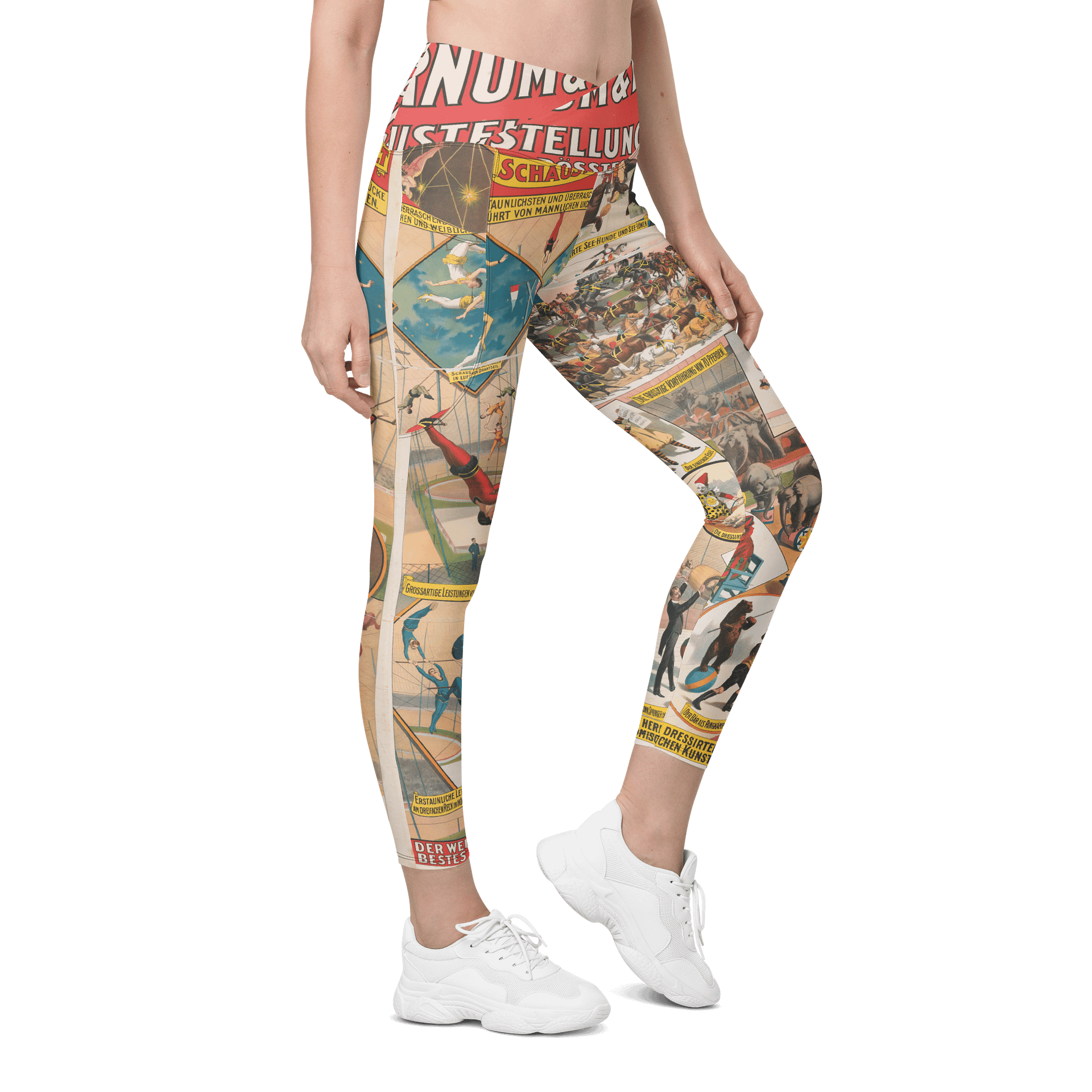 Kat's Vintage Circus Leggin's product image (4)