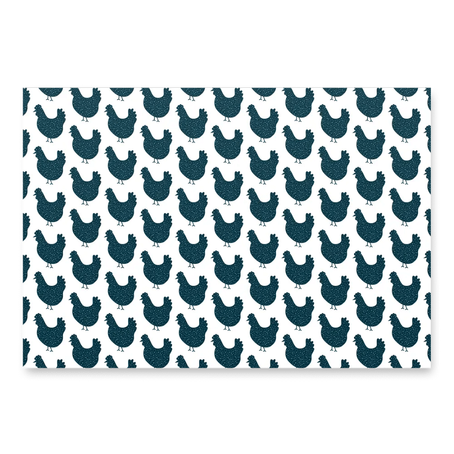 Country Chicken Wrapping Paper product image (2)