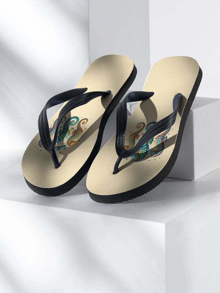Seahorse Family Flip Flops product image (2)