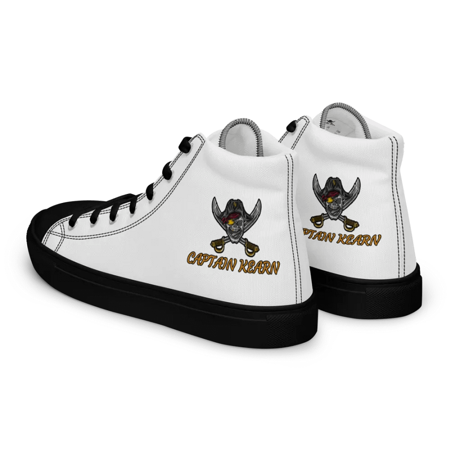 Captain's Skull High Top Canvas Shoes product image (6)