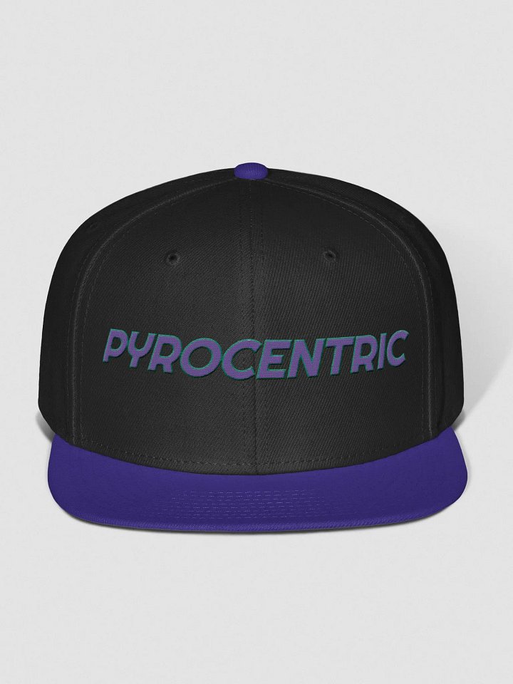 Purple/Black PyroCentric Snapback Hat product image (1)