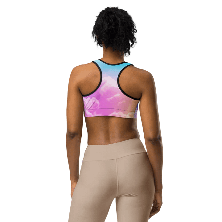 Blur cloud rainbow Design Sports Bra - V7 product image (1)