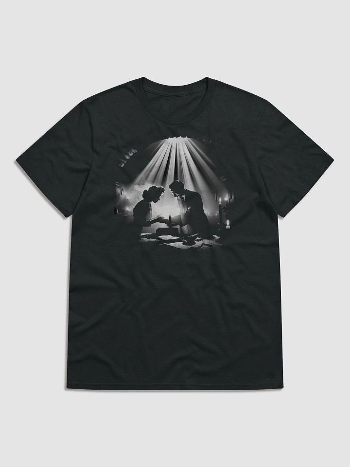 Noir Secrets: The Attic Conspiracy (Front Print Womens Tee) product image (1)