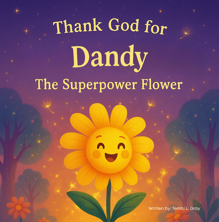 Reserve My Copy! Dandy the Superpower Flower - FREE SHIPPING! product image (1)