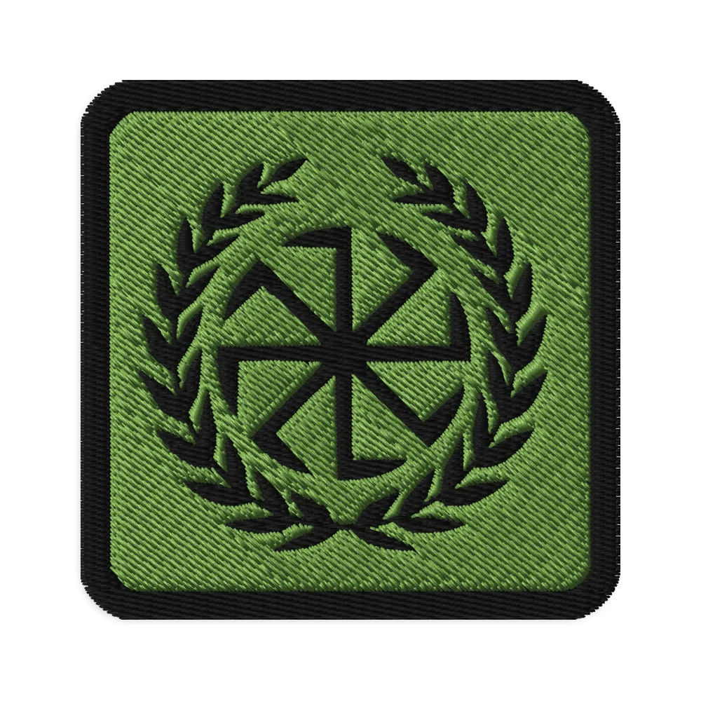 Military style Slavic Kolovrat patch product image (1)