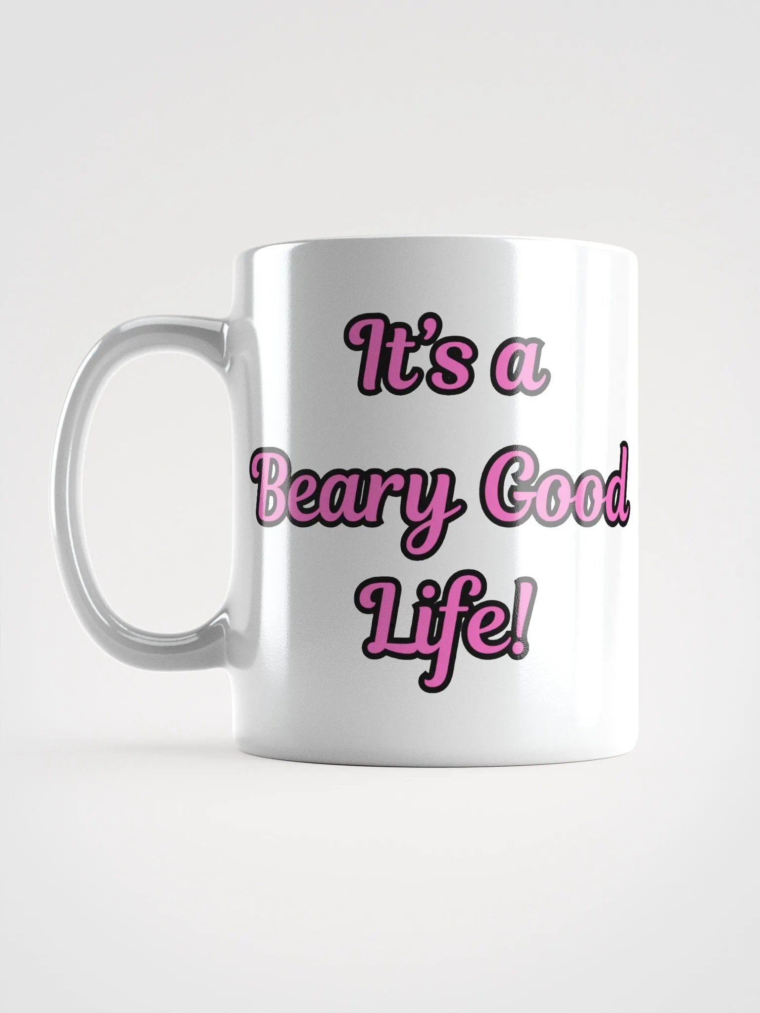 Beary Good Life White Glossy Mug product image (17)