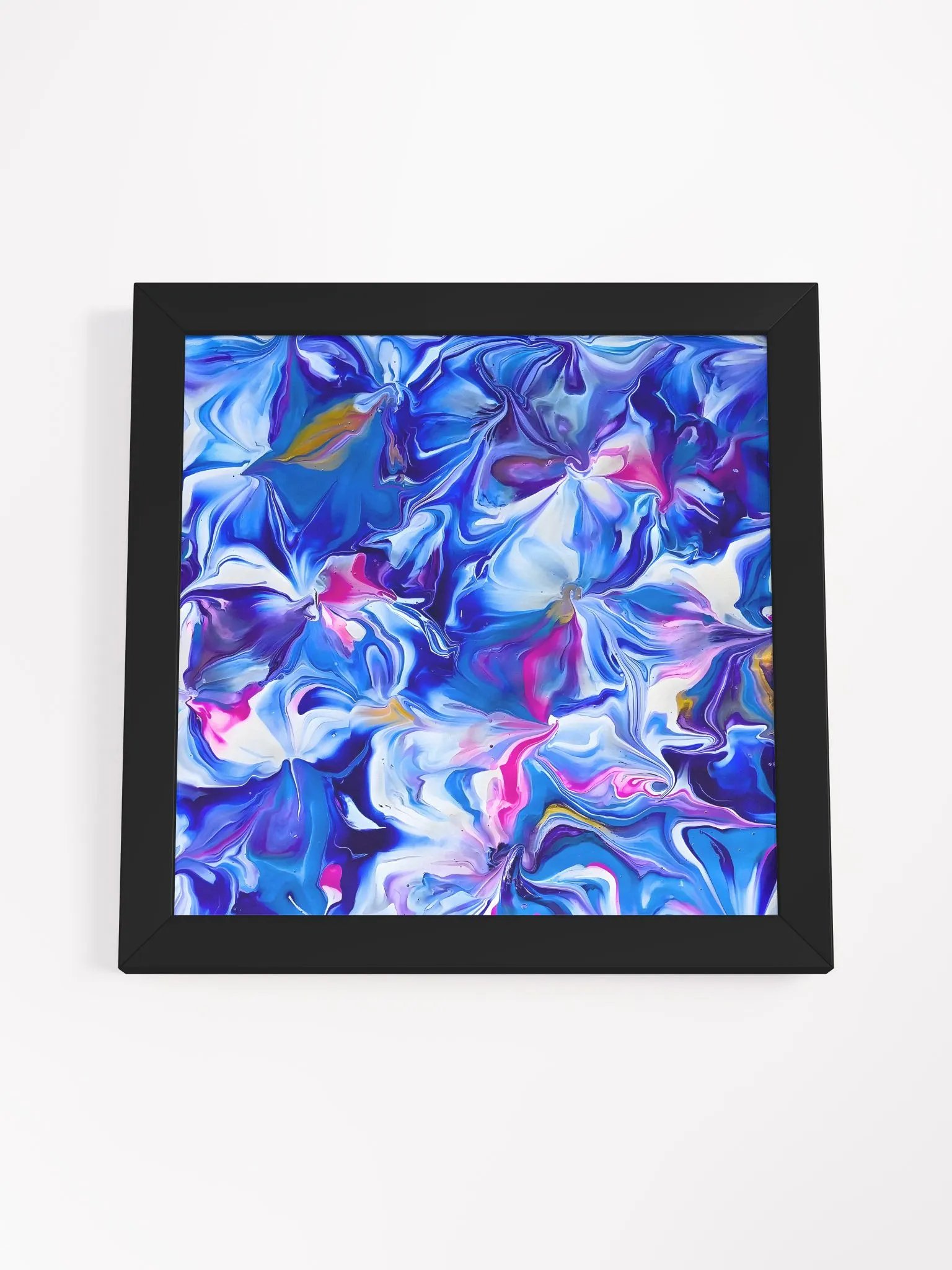 Ocean Blossoms Fluid Art Print product image (4)