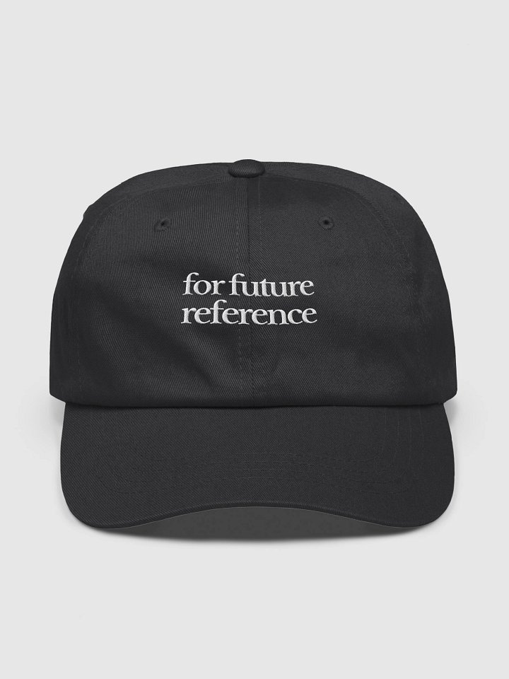 For Future Reference Hat product image (1)