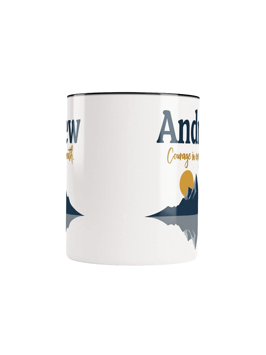 Andrew Mug: Courage in Every Breath – A Personalized Gift for Bold Souls product image (5)