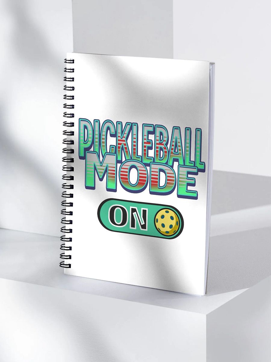 Pickleball Mode Spiral Notebook product image (3)