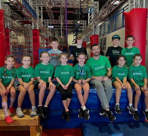 ⚫️🟢Warrior Factory Syracuse🟢⚫️ BUZZER and a first place finish! This was a really cool course! My favorite part was the swing...