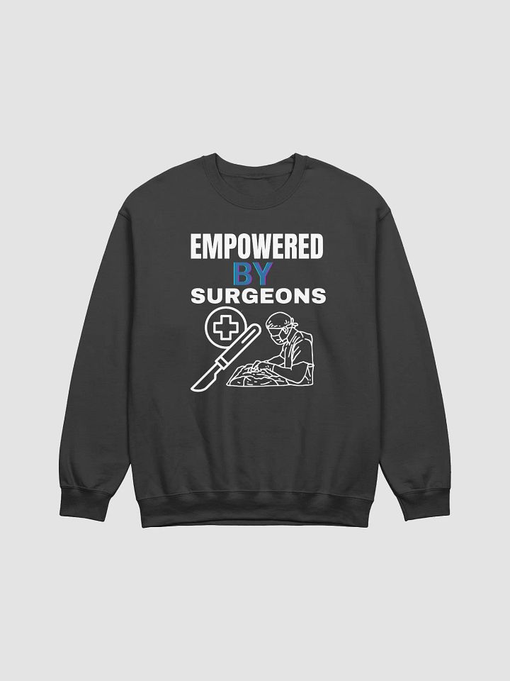 Surgeons' empowerment, Stylish Medical-themed Crewneck Sweatshirt product image (2)