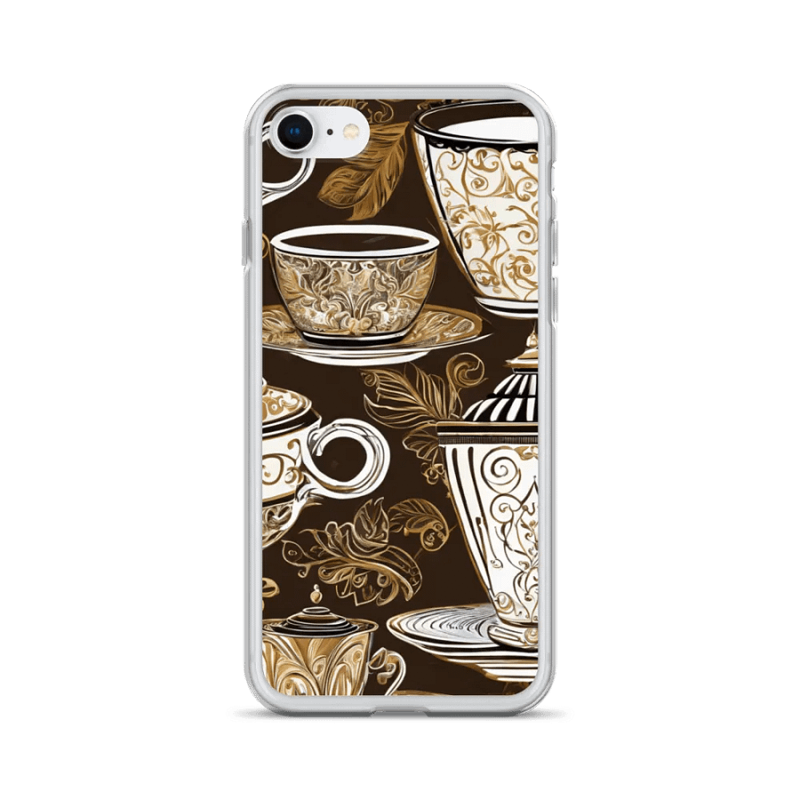 Vintage Coffee Cups iPhone® Case product image (24)