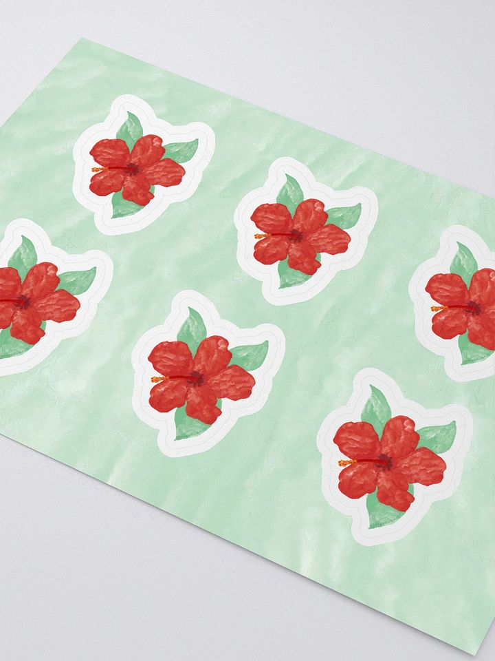 Hibiscus sticker pack for Sudan product image (2)