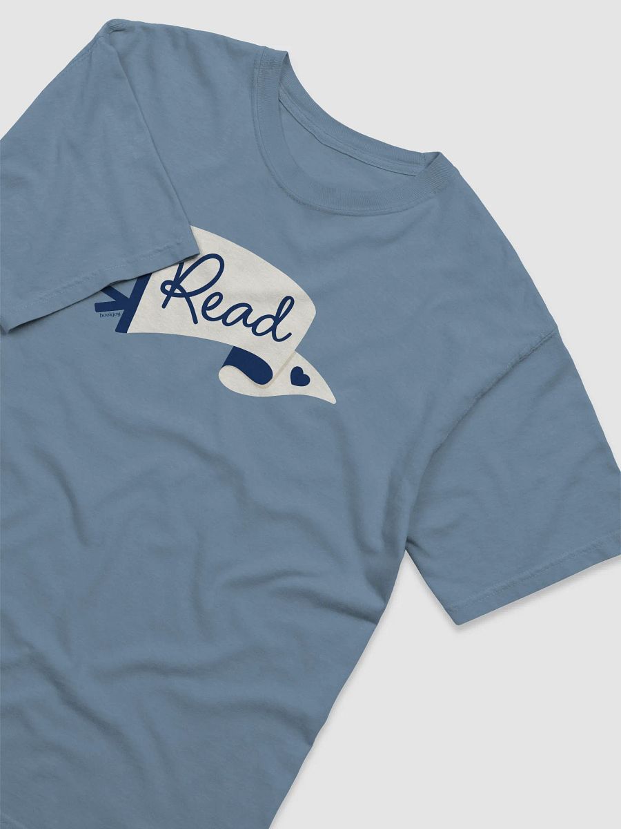 Go Team...Read! White Pennant Heavyweight T-Shirt product image (3)