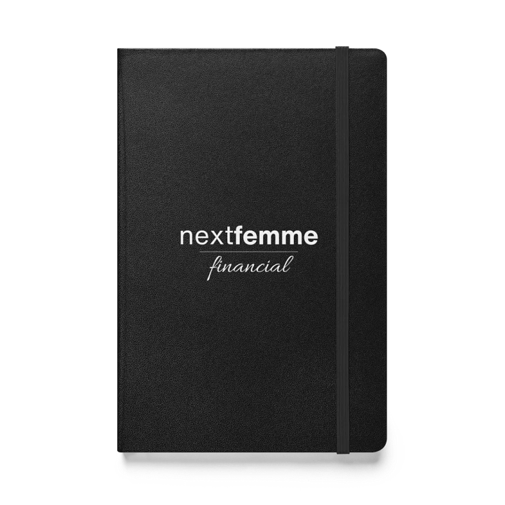 Next Femme Financial Hardcover Journal - White Logotype product image (1)