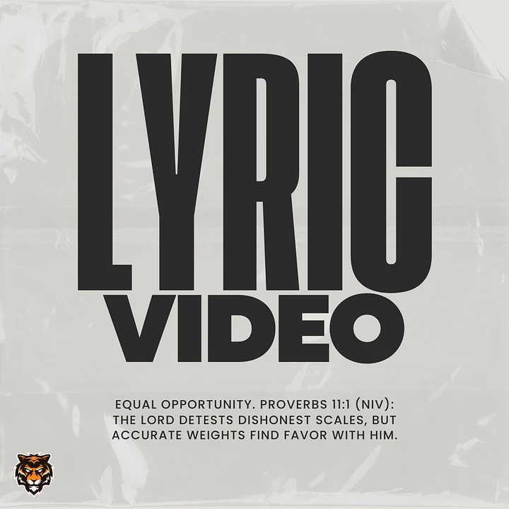 Custom Youtube (LYRIC) Video - Lukose Music Group product image (1)