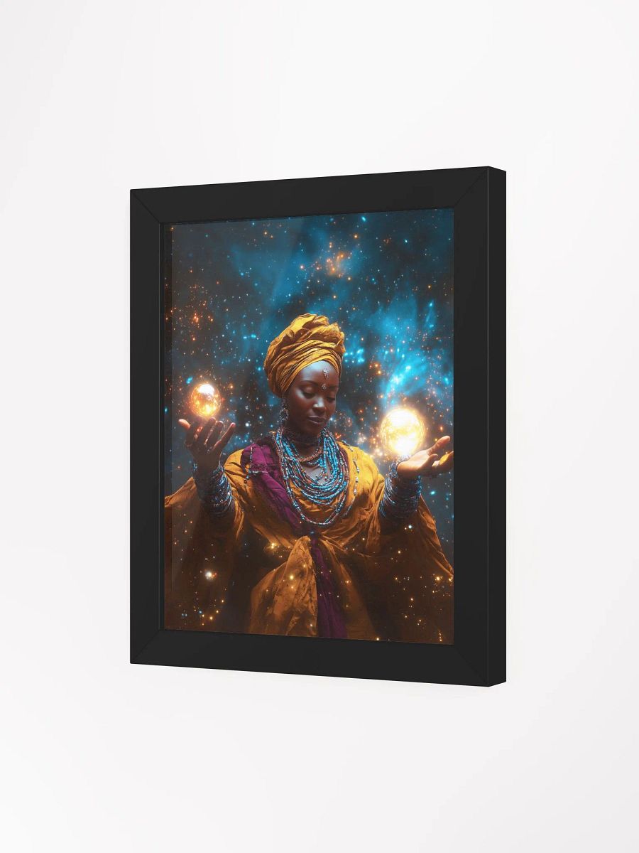 Nana Buluku: The Great Mother of Cosmic Balance - Framed Matte Poster product image (29)