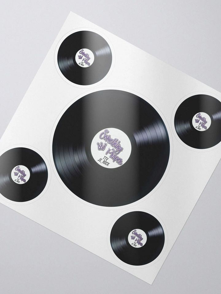 Something Proper Vinyl Record Decals product image (2)