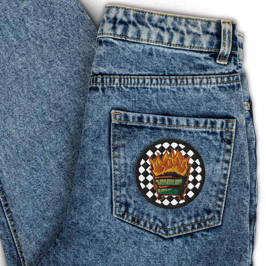 Dumpster Fire ska patch product image (3)