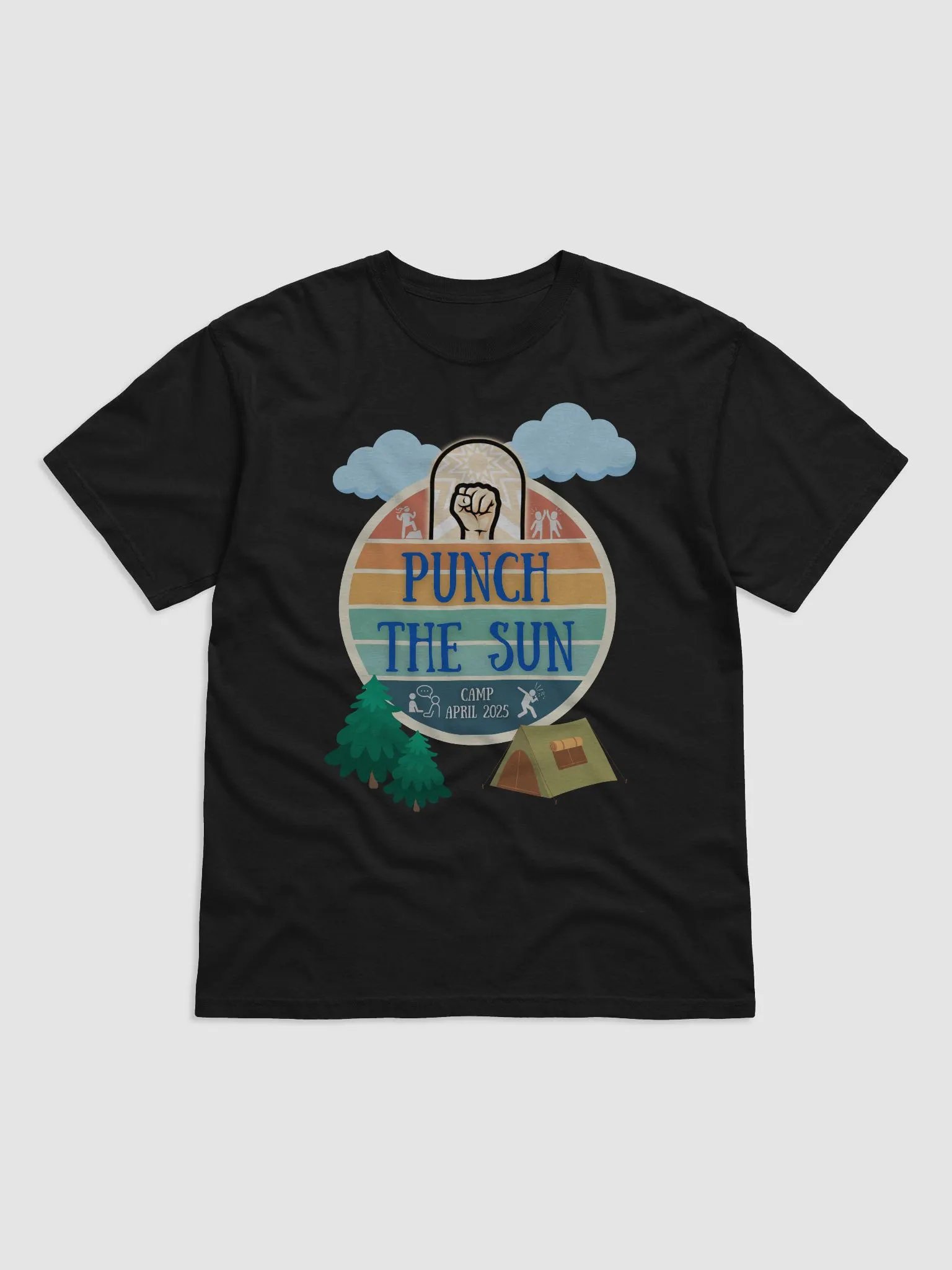 Puncht The Sun Camp 2025 - Heavyweight Tee product image (4)