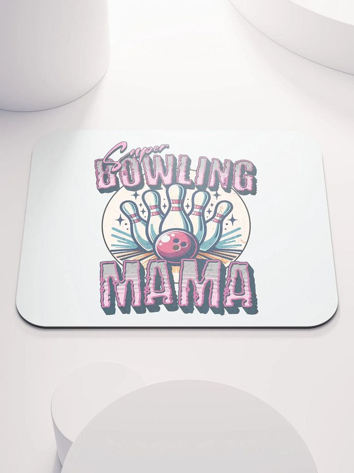 Super Bowling Mama Retro Mouse Pad product image (2)