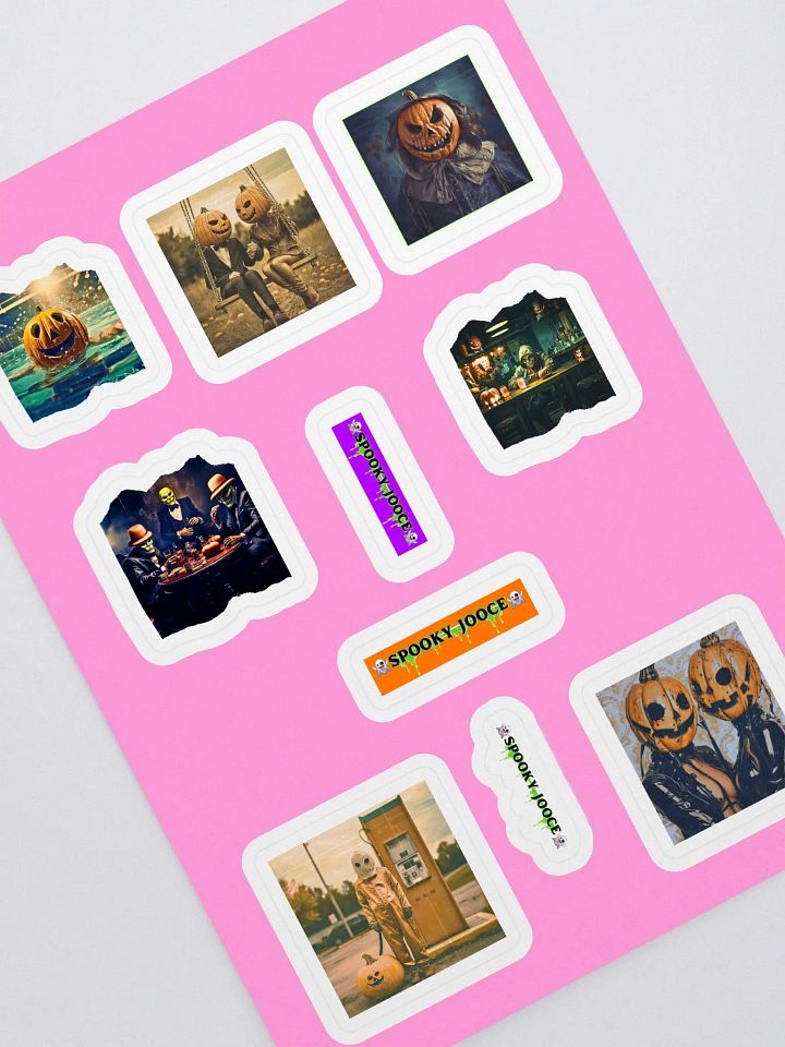 SPOOKY JOOCE Sticker Sheet product image (1)