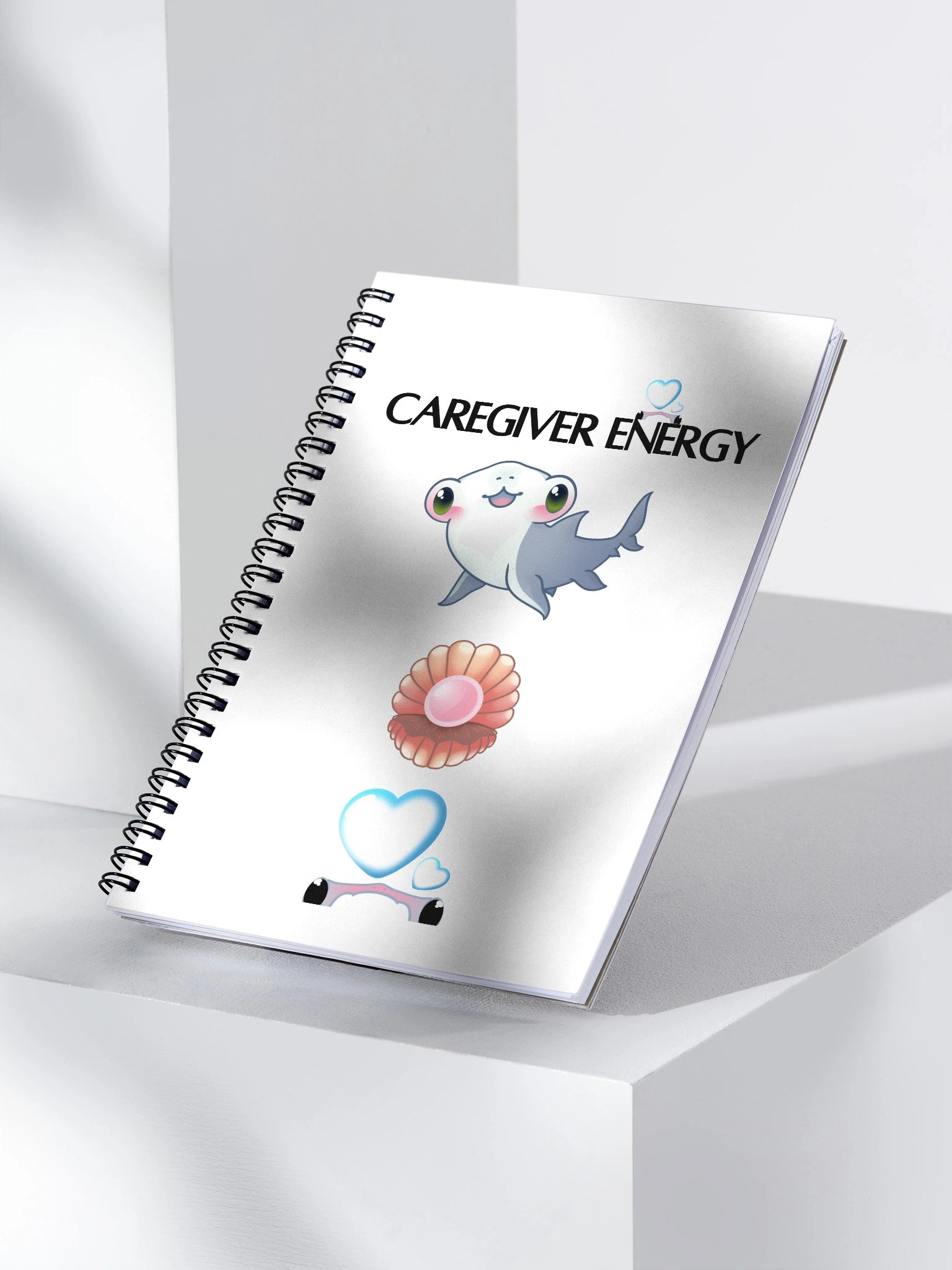 Caregiver Energy w/ Emotes Spiral Notebook product image (3)