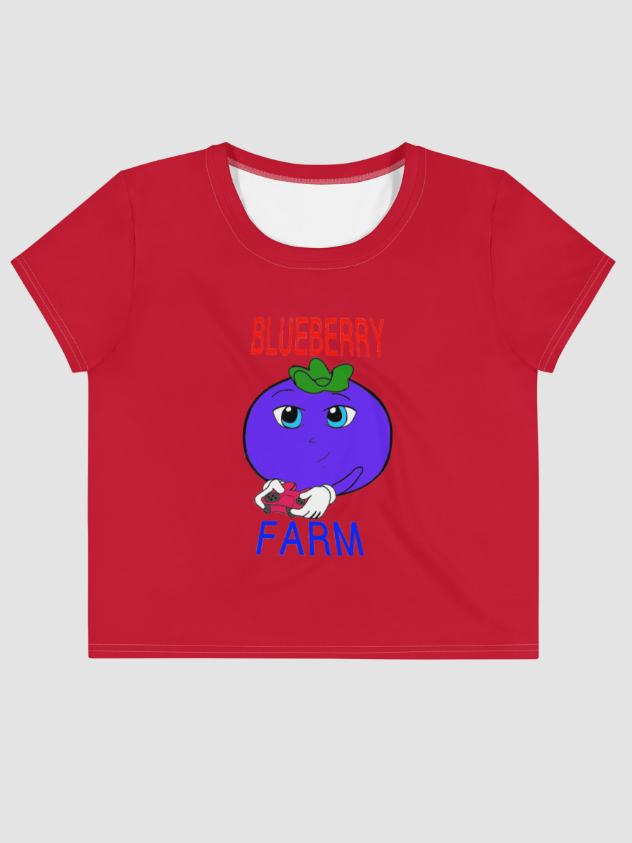 [blueberry098_] All-Over Print Crop Tee Sublicolor 132 product image (1)
