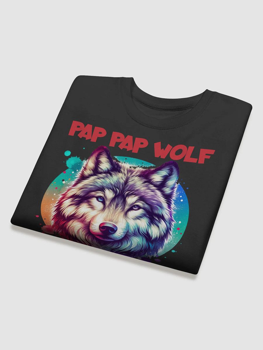 Pap Pap Vibrant Wolf Spirit Premium Sweatshirt product image (12)