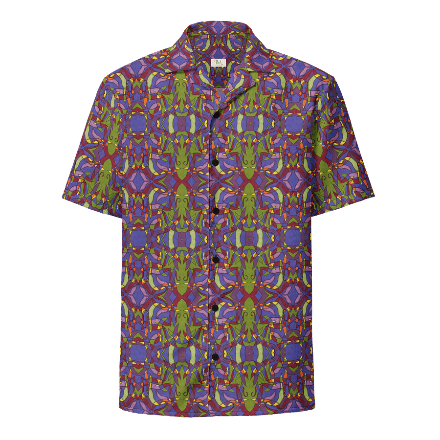 Pepper Spark – Vibrant Mosaic Pattern Hawaiian Shirt product image (1)