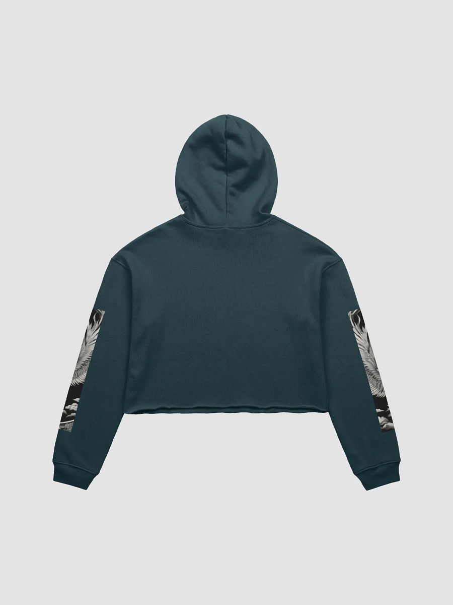 Ethereal Fusion Fleece Crop Hoodie | Phoenix Design product image (2)